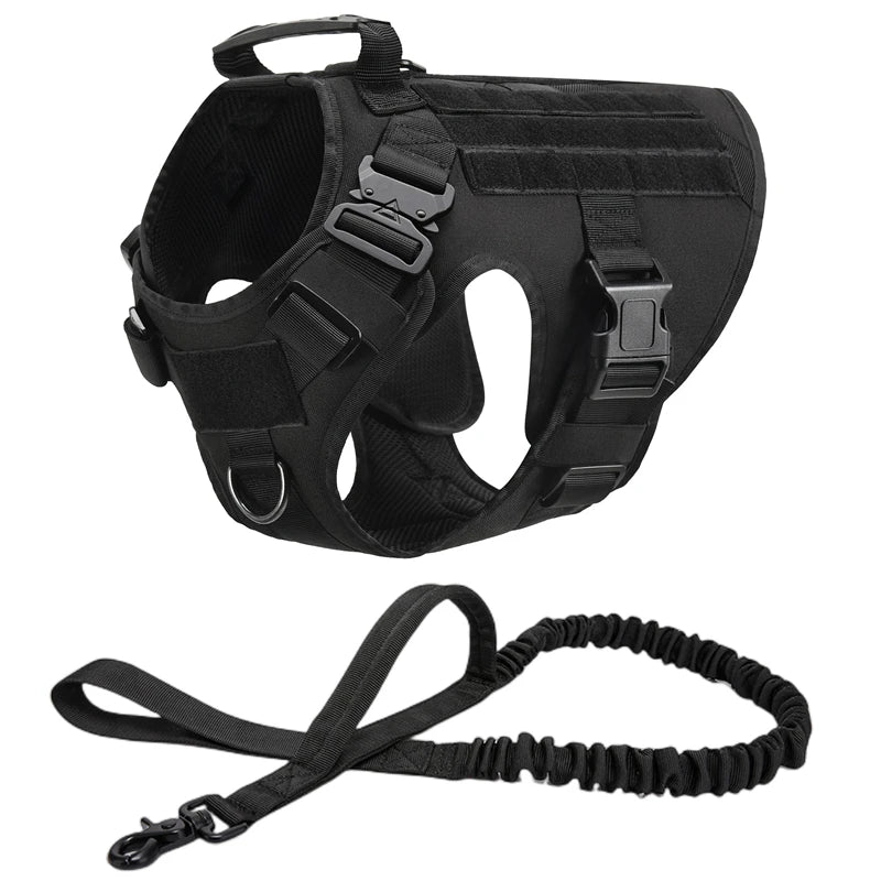K9 Commando - Tactical Dog Harness & Leash Set