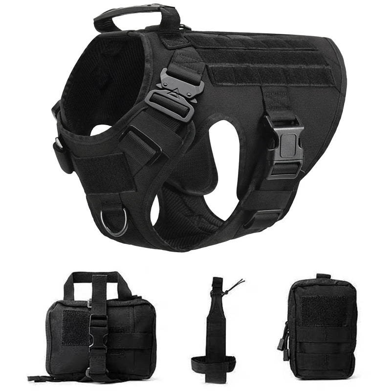K9 Commando - Tactical Dog Harness & Leash Set