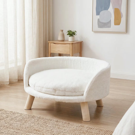 Elevated Comfort Pet Sofa