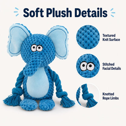 SqueakRope Plush Toy