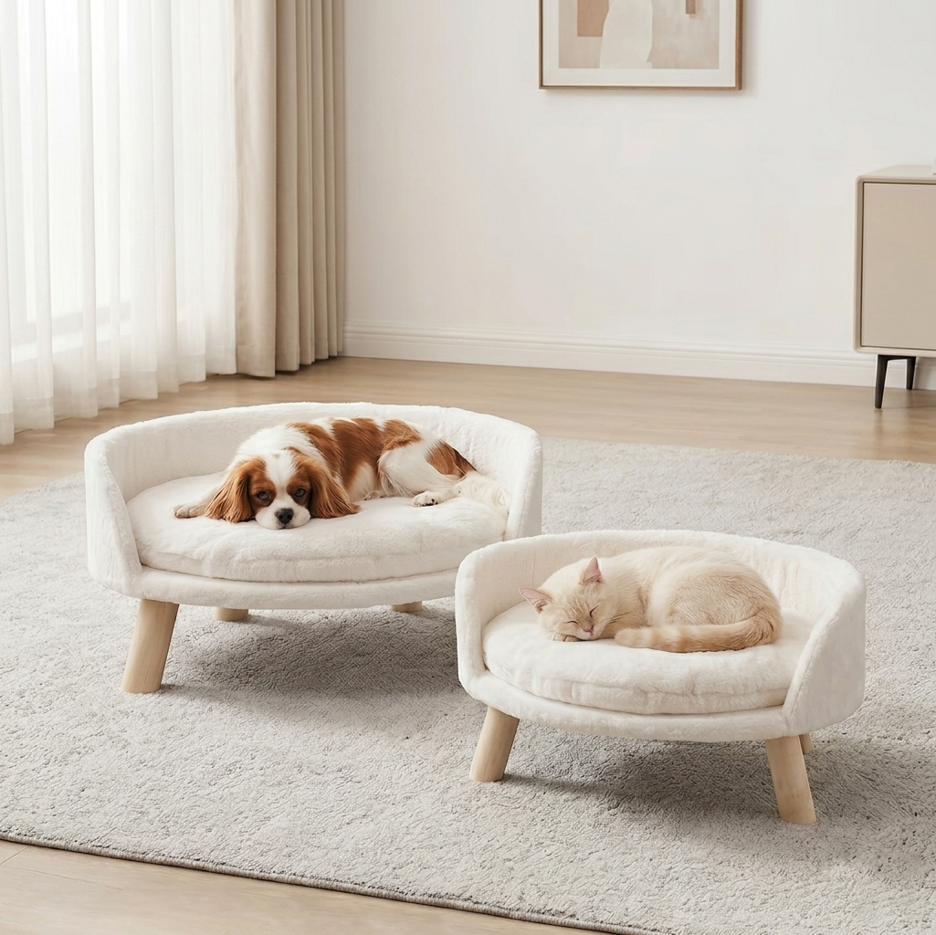 Elevated Comfort Pet Sofa