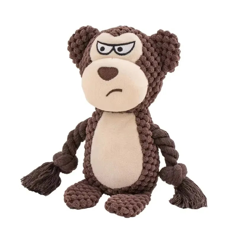 SqueakRope Plush Toy