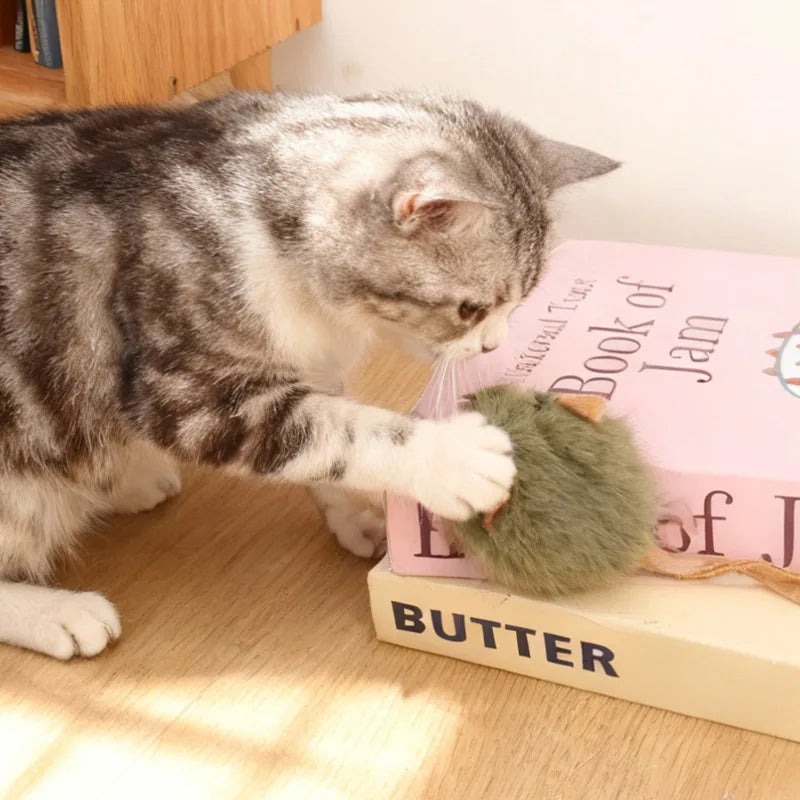 Squeaky Mouse Plush Toy