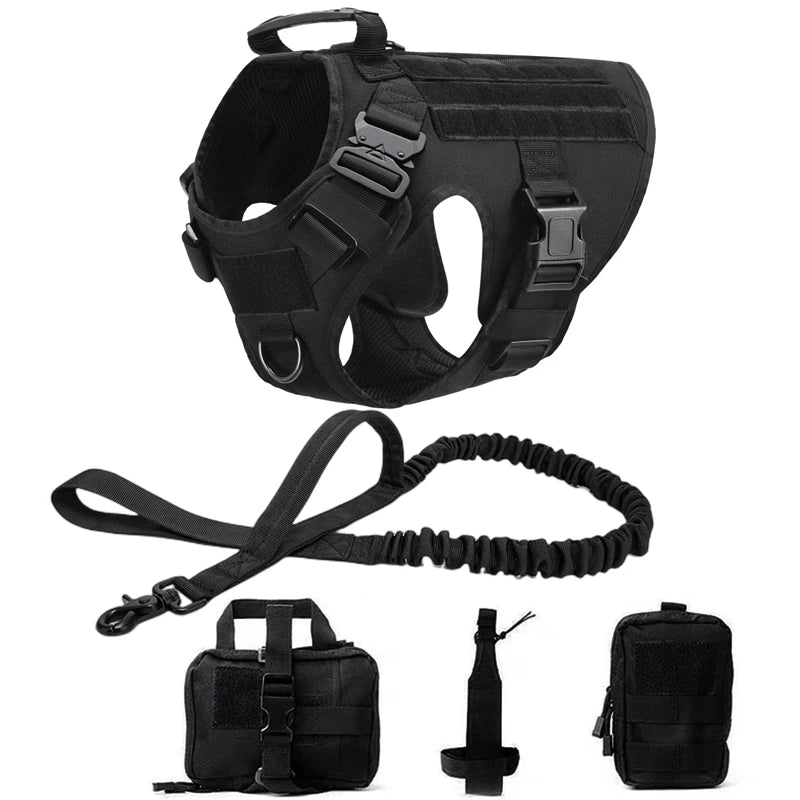 K9 Commando - Tactical Dog Harness & Leash Set