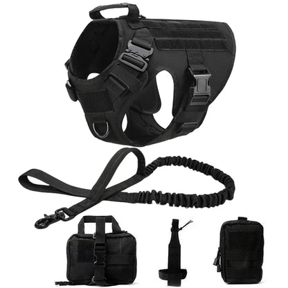 K9 Commando - Tactical Dog Harness & Leash Set