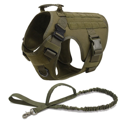 K9 Commando - Tactical Dog Harness & Leash Set