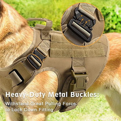 K9 Commando - Tactical Dog Harness & Leash Set