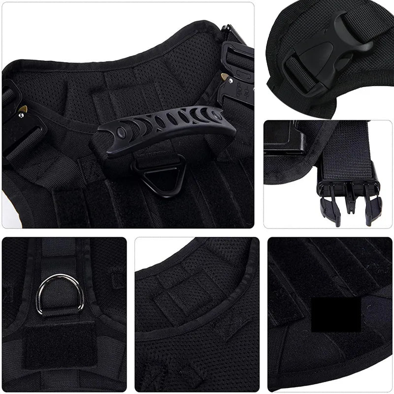K9 Commando - Tactical Dog Harness & Leash Set