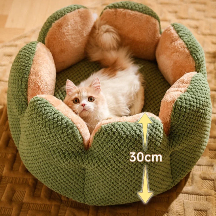 CozyBloom Cat Bed