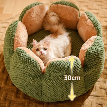 CozyBloom Cat Bed