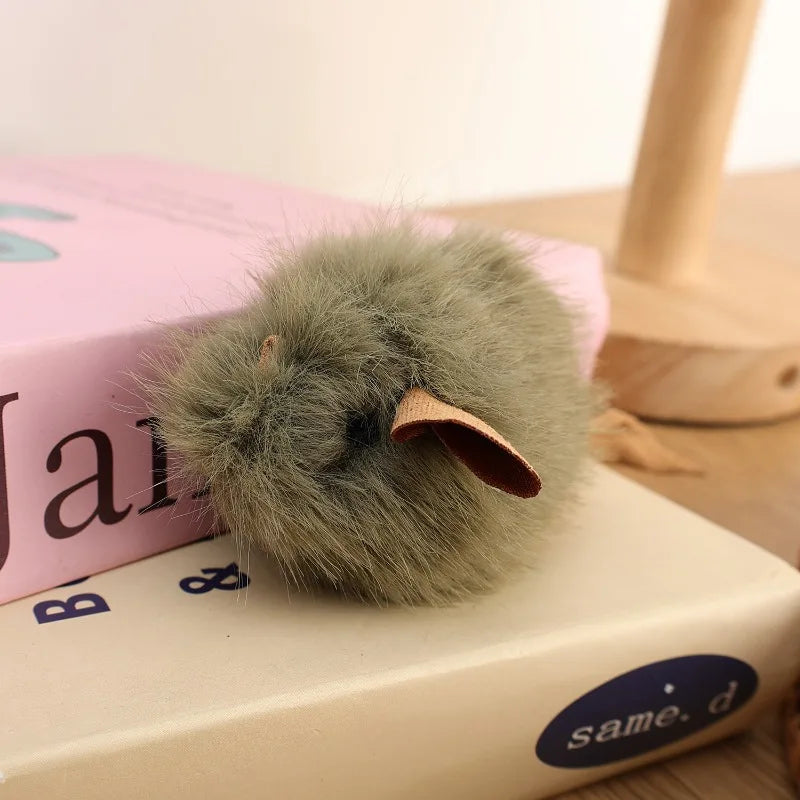 Squeaky Mouse Plush Toy