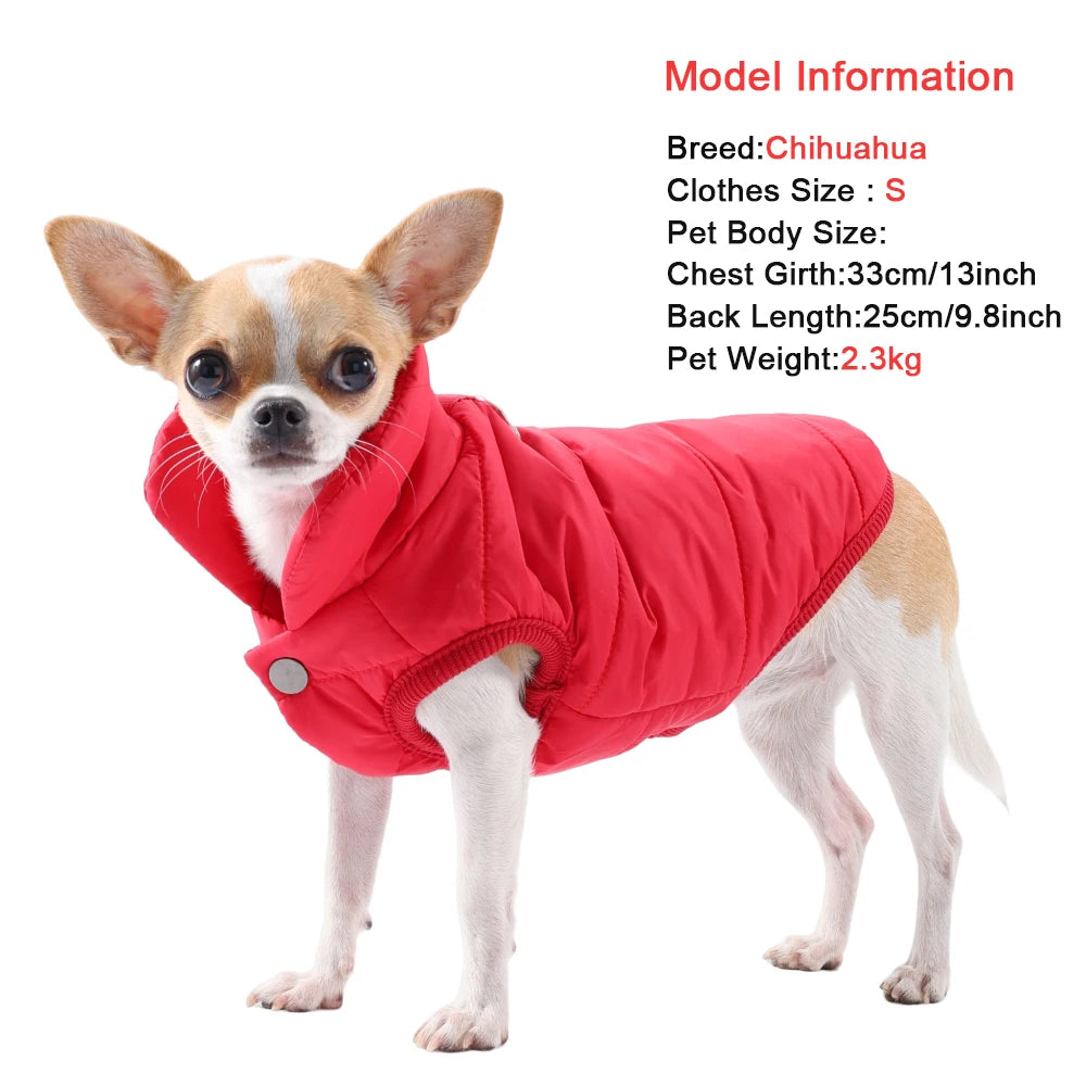 Warm Waterproof Dog Vest