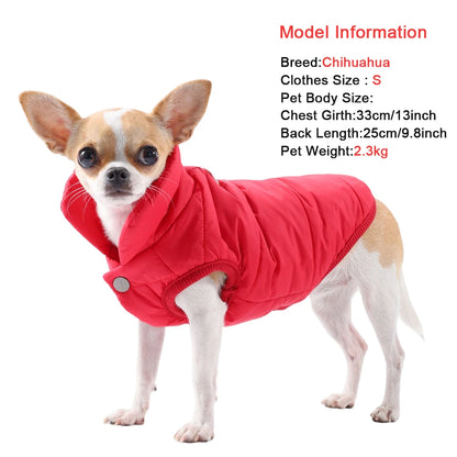 Warm Waterproof Dog Vest