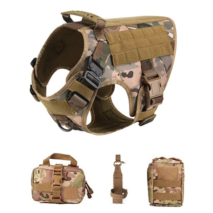 K9 Commando - Tactical Dog Harness & Leash Set