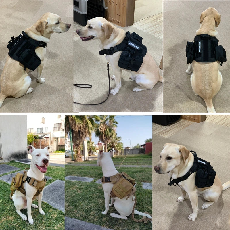 K9 Commando - Tactical Dog Harness & Leash Set