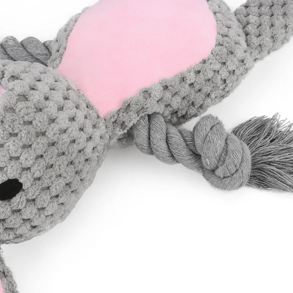 SqueakRope Plush Toy