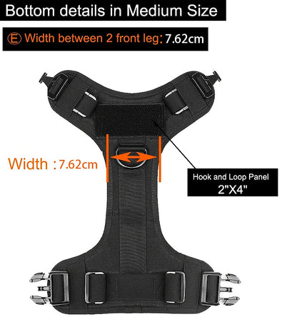 K9 Commando - Tactical Dog Harness & Leash Set