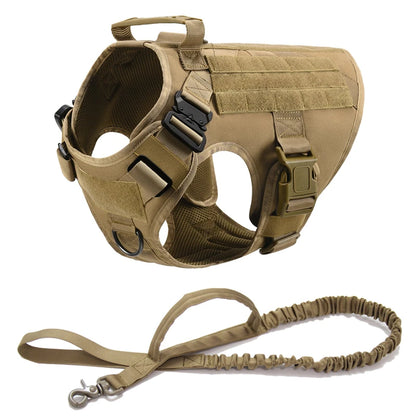 K9 Commando - Tactical Dog Harness & Leash Set