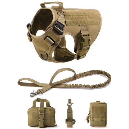 K9 Commando - Tactical Dog Harness & Leash Set