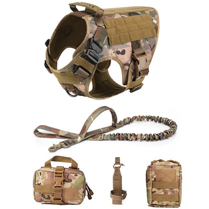 K9 Commando - Tactical Dog Harness & Leash Set