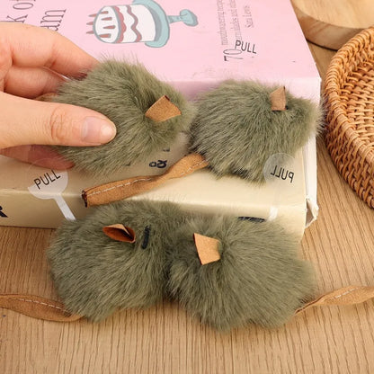 Squeaky Mouse Plush Toy