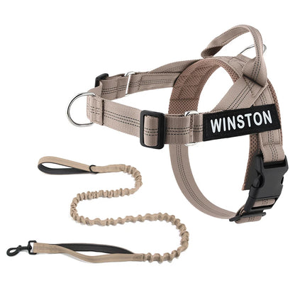Personalized No-Pull Dog Harness