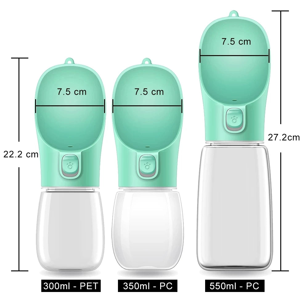 TailSip - Portable Dog Water Bottle
