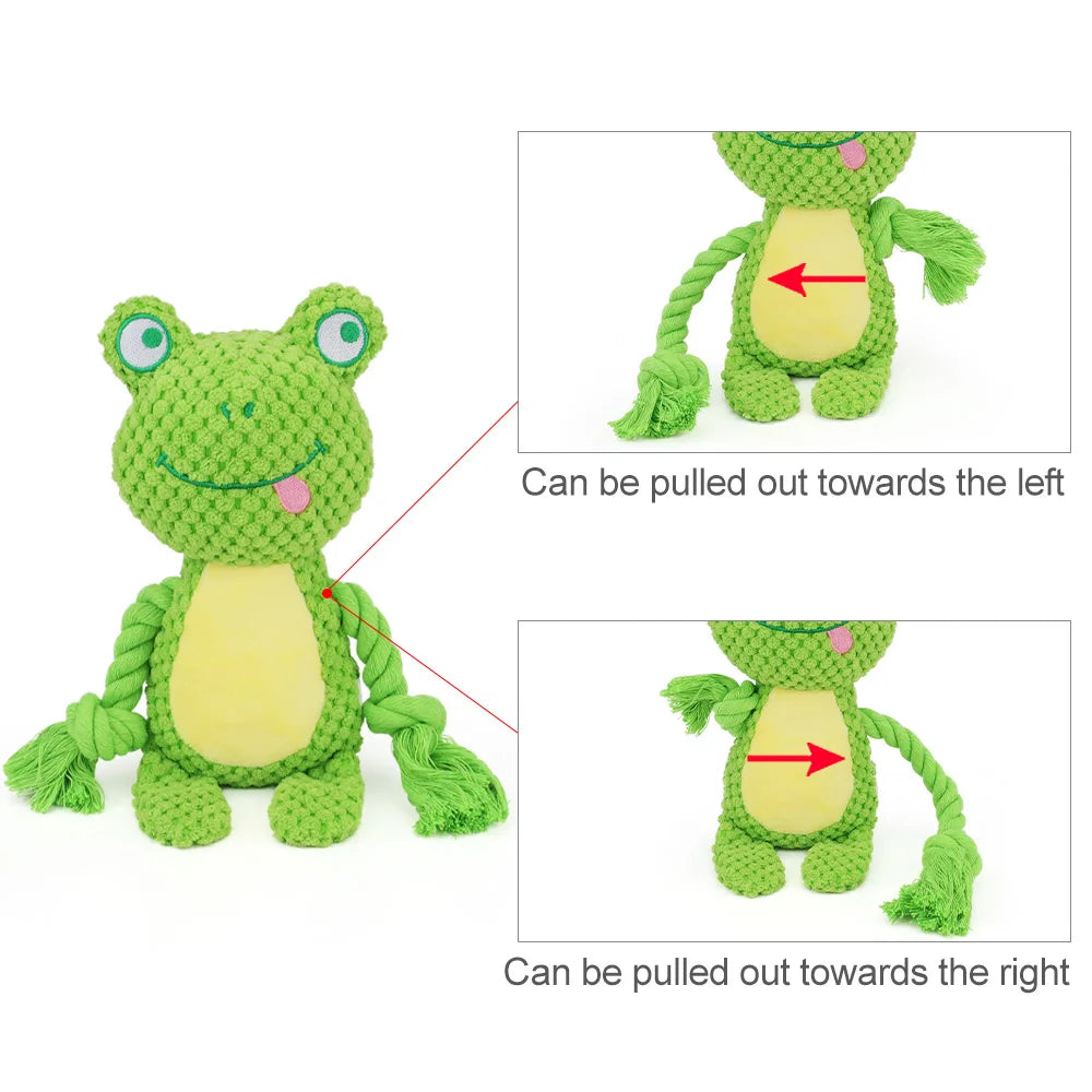 SqueakRope Plush Toy