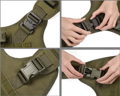 K9 Commando - Tactical Dog Harness & Leash Set