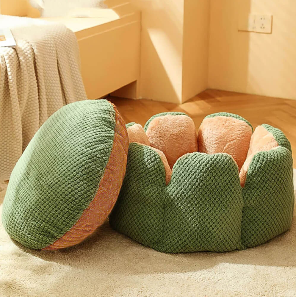 CozyBloom Cat Bed
