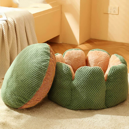 CozyBloom Cat Bed